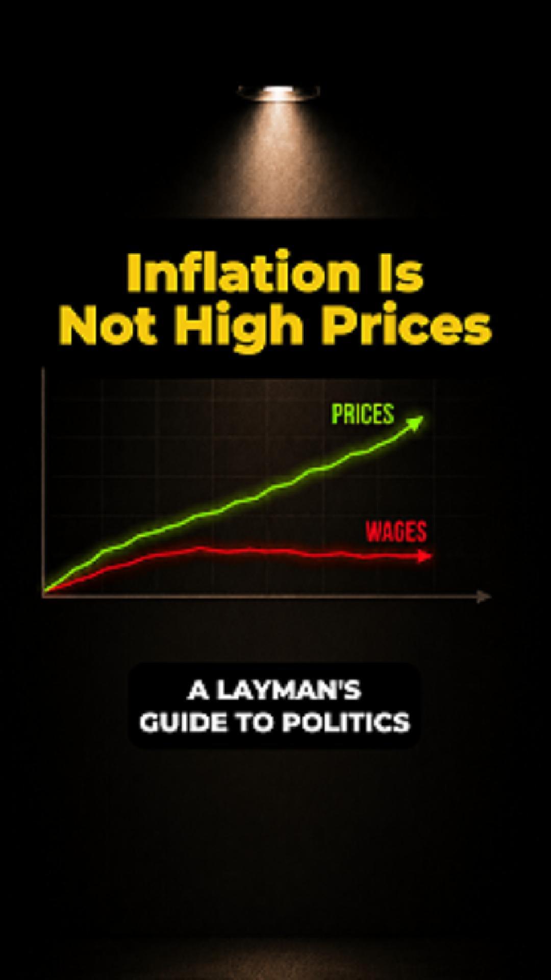 Inflation is not High Prices