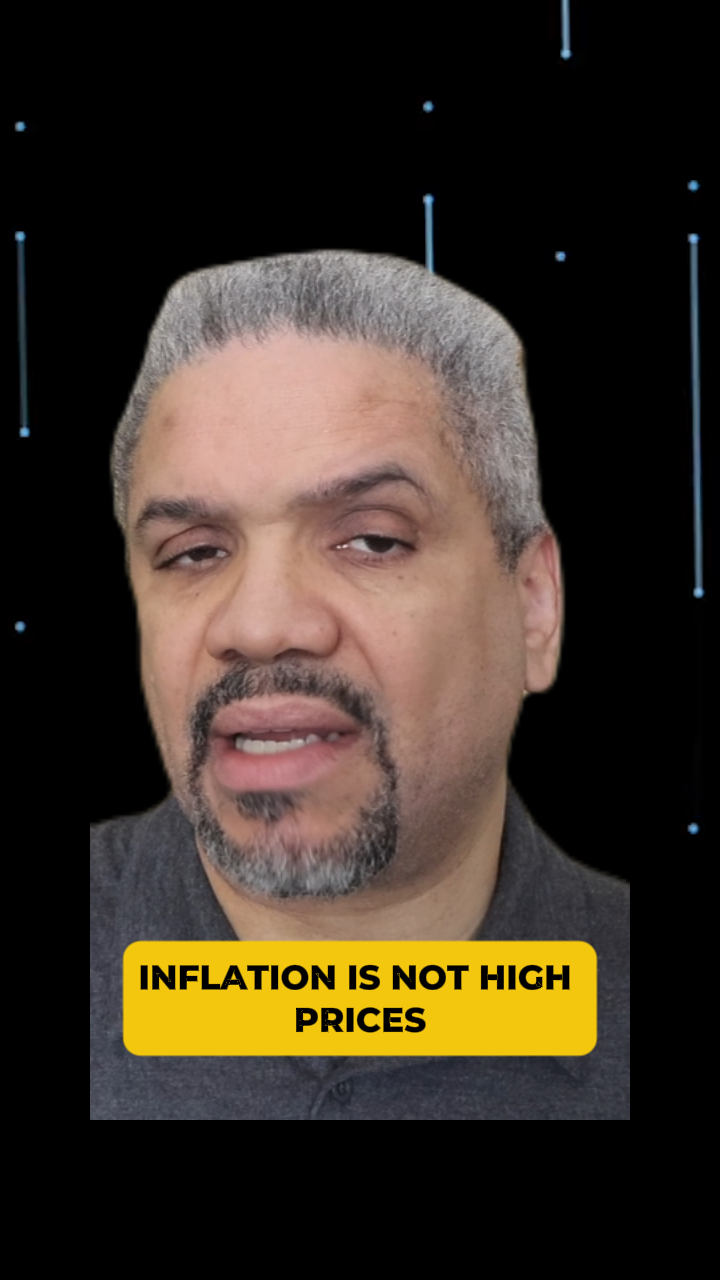 Inflation is not High Prices